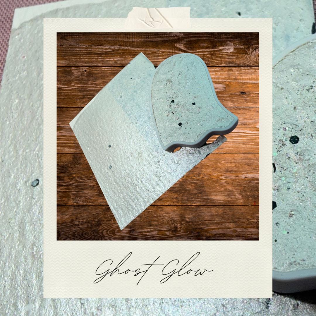 Ghost Glow | Handmade Watercolors | Handmade Paint | Watercolors | Watercolor | Handmade Cards | Unique Watercolors