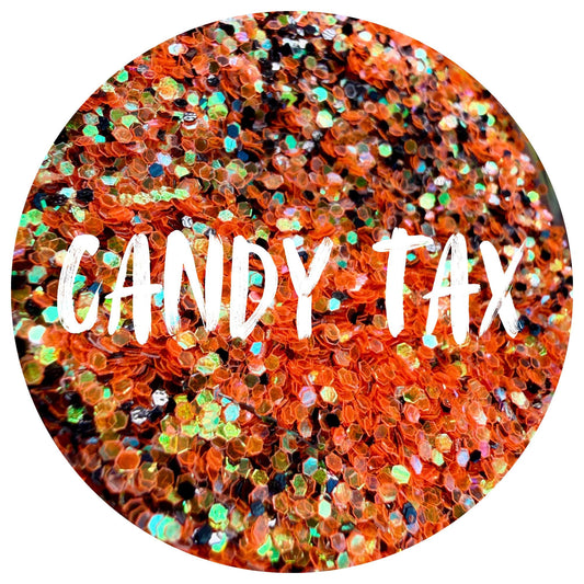 Candy Tax | Handmade Custom Glitter Mix | Fine, Chunky, Holographic & Specialty Glitter | Craft Glitter | .5 oz, 1 oz, 2 oz