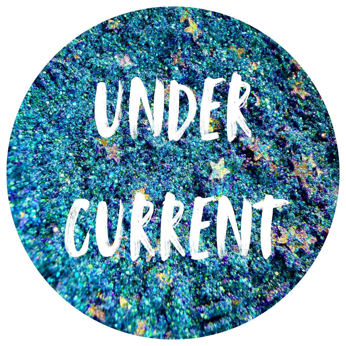 Under Current | Handmade Custom Glitter Mix | Fine, Chunky, Holographic & Specialty Glitter | Craft Glitter | .5 oz, 1 oz, 2 oz