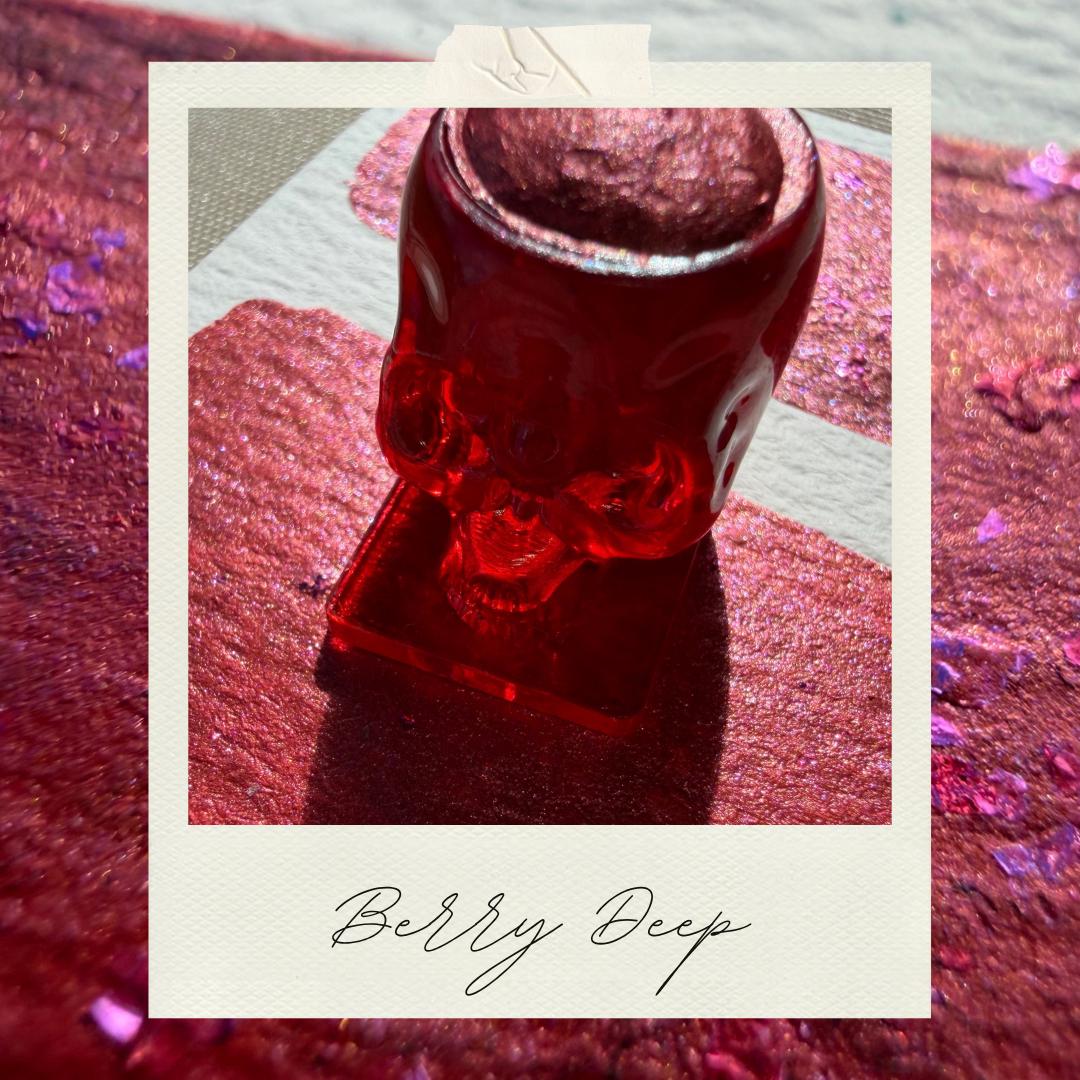 Berry Deep | Handmade Watercolors | Handmade Paint | Watercolors | Watercolor | Handmade Cards | Unique Watercolors