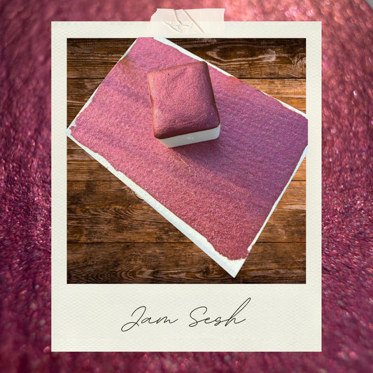 Jam Sesh | Handmade Watercolors | Handmade Paint | Watercolors | Watercolor | Handmade Cards | Unique Watercolors