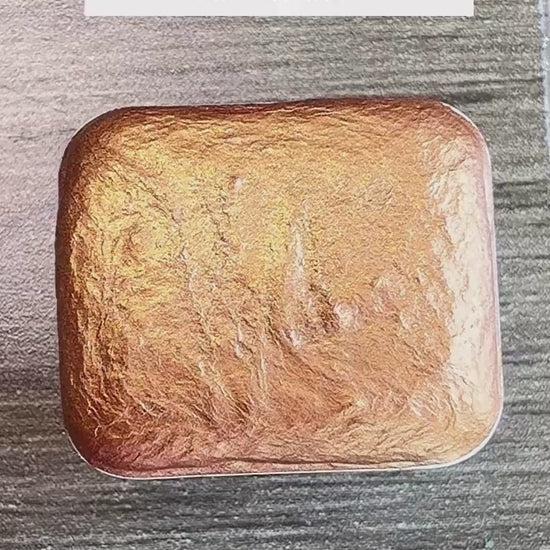 Crunchy - Half Pan, Shimmer Gold/Bronze