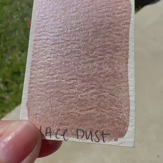 Lace Dust | Handmade Watercolors | Handmade Paint | Watercolors | Watercolor Artist | Handmade Cards | Glitter Watercolors |