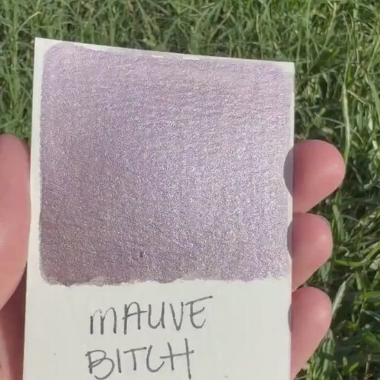 Mauve Bitch | Handmade Watercolors | Handmade Paint | Watercolors | Watercolor | Watercolor Artist