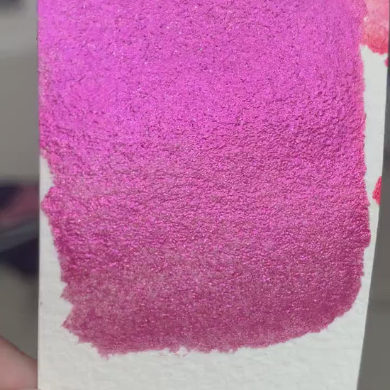 Malibu | Large Particle Mica | Handmade Watercolors | Handmade Paint | Watercolors | Watercolor Artist | Handmade Watercolor | Calligraphy