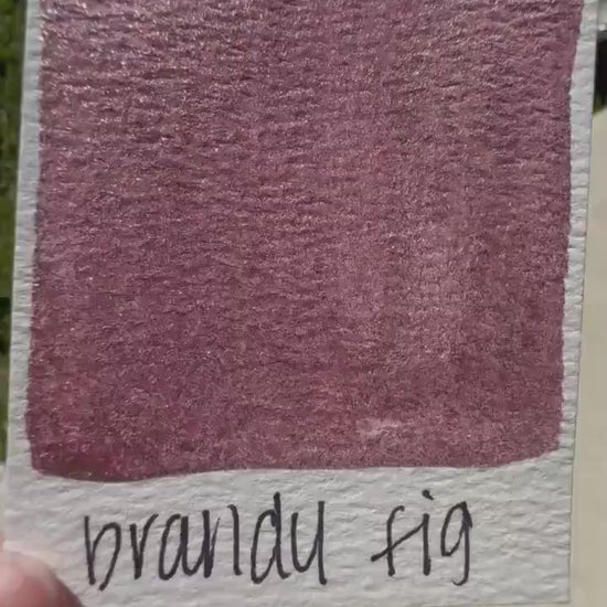 Brandy Fig | Handmade Watercolors | Handmade Paint | Watercolors | Watercolor | Watercolor Artist