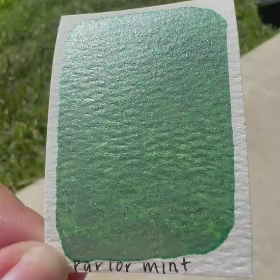 Parlor Mint | Handmade Watercolors | Handmade Paint | Watercolors | Watercolor | Watercolor Artist OUT OF PRODUCTION
