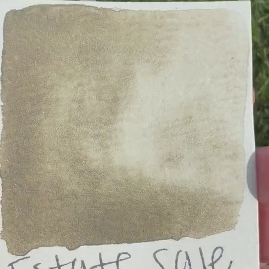 Estate Sale | HYBRID | Matte & Shimmer Blend | Handmade Watercolors | Handmade Paint | Watercolors | Watercolor | Watercolor Artist