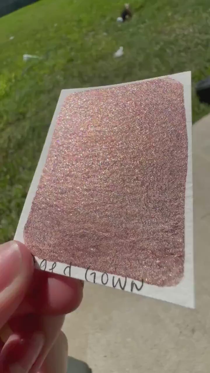 Aged Gown | Handmade Watercolors | Handmade Paint | Watercolors | Watercolor Artist | Handmade Cards | Glitter Watercolors |
