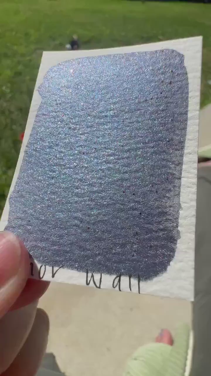 Manor Wall | Handmade Watercolors | Handmade Paint | Watercolors | Watercolor Artist | Handmade Cards | Glitter Watercolors |