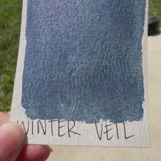 Winter Veil | Handmade Watercolors | Handmade Paint | Watercolors | Watercolor | Watercolor Artist