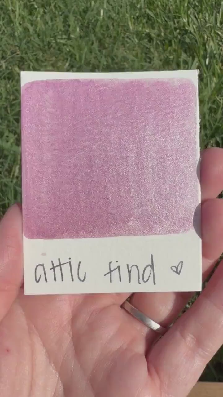 Attic Find | Handmade Watercolors | Handmade Paint | Watercolors | Watercolor | Watercolor Artist
