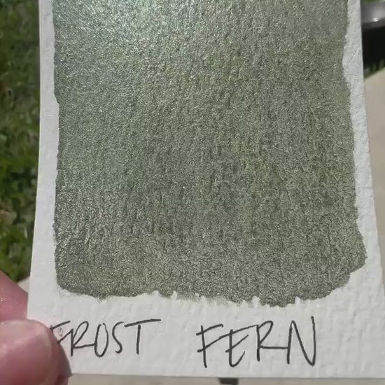 Frost and Fern | Handmade Watercolors | Handmade Paint | Watercolors | Watercolor | Watercolor Artist
