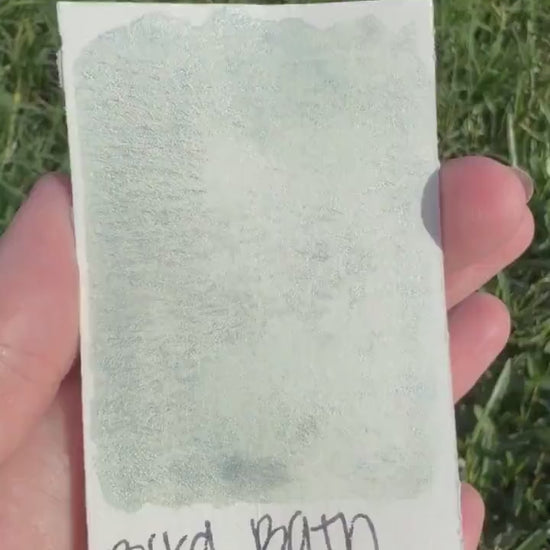 Bird Bath | HYBRID | Matte & Shimmer Blend | Handmade Watercolors | Handmade Paint | Watercolors | Watercolor | Watercolor Artist